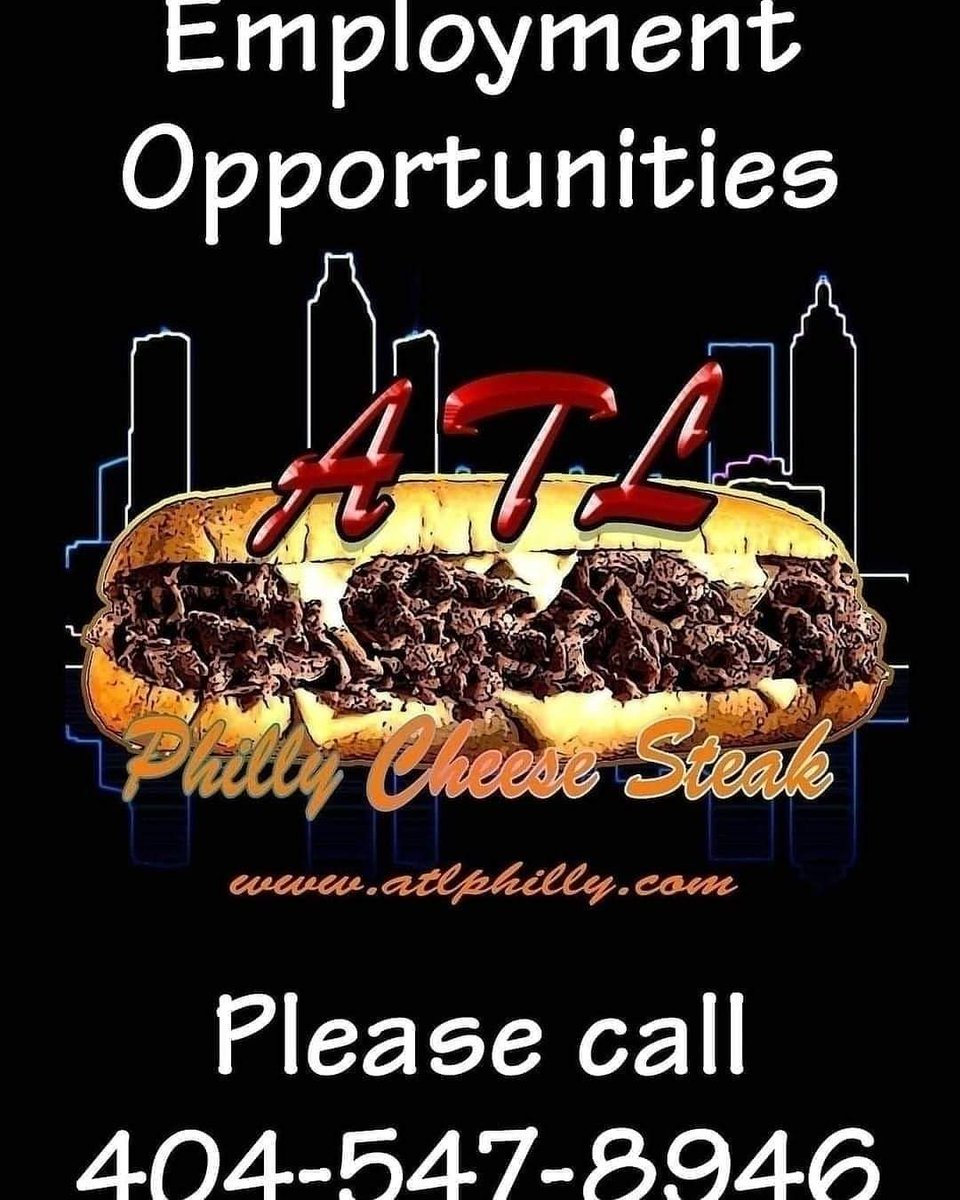 Join the Atl Philly's team call 404-547-8946  #atlanta #AtlantaTech