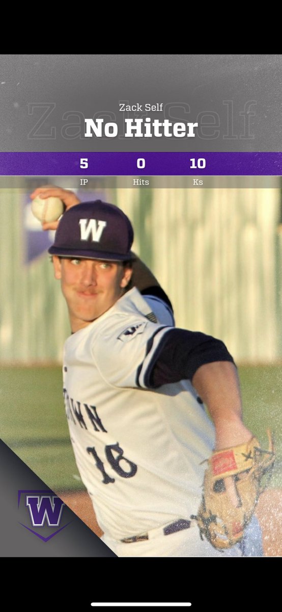 🚨No Hitter Alert🚨
Zack Self completes the no hitter and the Purple Tigers take down Jackson County 13-0 in 5 innings. We will be back in action Thursday night at Pigeon Forge. This will be a rematch of the 2022 state championship game.