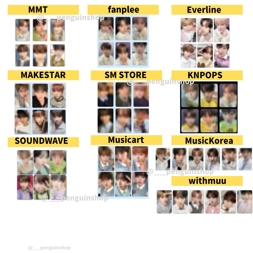 サクヤ トレカ nct wish 公式）NCTWISH サクヤ handsup セット トレカ