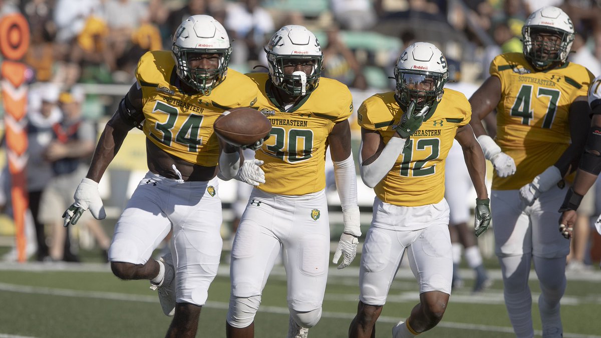 After a great conversation with @SLUCoachPo, I am blessed to say i have received an offer from Southeastern Louisiana University 💚💛!! #AGTG @EDGEASSASSINS @st_aug_football @CoachRobertVal @DPTnola @247Sports @JeritRoser @JeremyO_Johnson @One11Recruiting