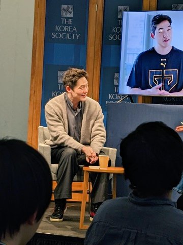 Amazing discussion at <a href="/koreasociety/">The Korea Society</a> with Arnold Hur (<a href="/arnoldwh/">Gen.G Arnold</a>) CEO of <a href="/GenG/">Gen.G Esports</a> about building an #Esports biz &amp; using it as a positive solution for families with #gaming kids.