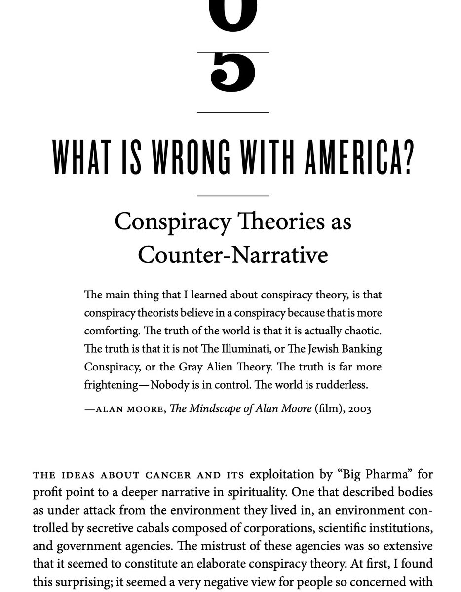 DanielVacaIII's tweet photo. Dispatches from class prep: reading @SusCrockford's book and its chapter on conspirituality. It's such an insightful take on the compatibility between conspiracy theories + spiritualities—and also a really helpful approach to concepts/cultures of "spirituality" in general. https://t.co/eKnfbwedd7