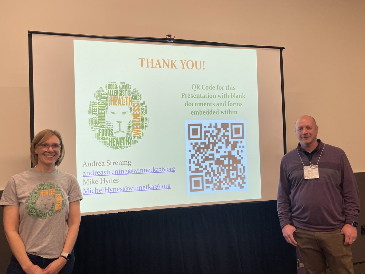 I wasn't able to attend #SHAPECleveland but so proud  that Ms. Strening &amp; Mr. Hynes shared what they do at <a href="/skokie36/">The Skokie School</a> along with Mr. Wilson. I can't wait to hear all about it. <a href="/winnetka36/">Winnetka 36</a>  (photo credit: <a href="/BoPhillips10/">Bo Phillips</a>)