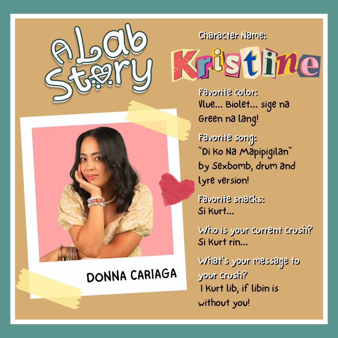 Meet Kristine 🤗🙋🏻‍♀️

#PuregoldCinepanaloFilmFestival
#ALabStory