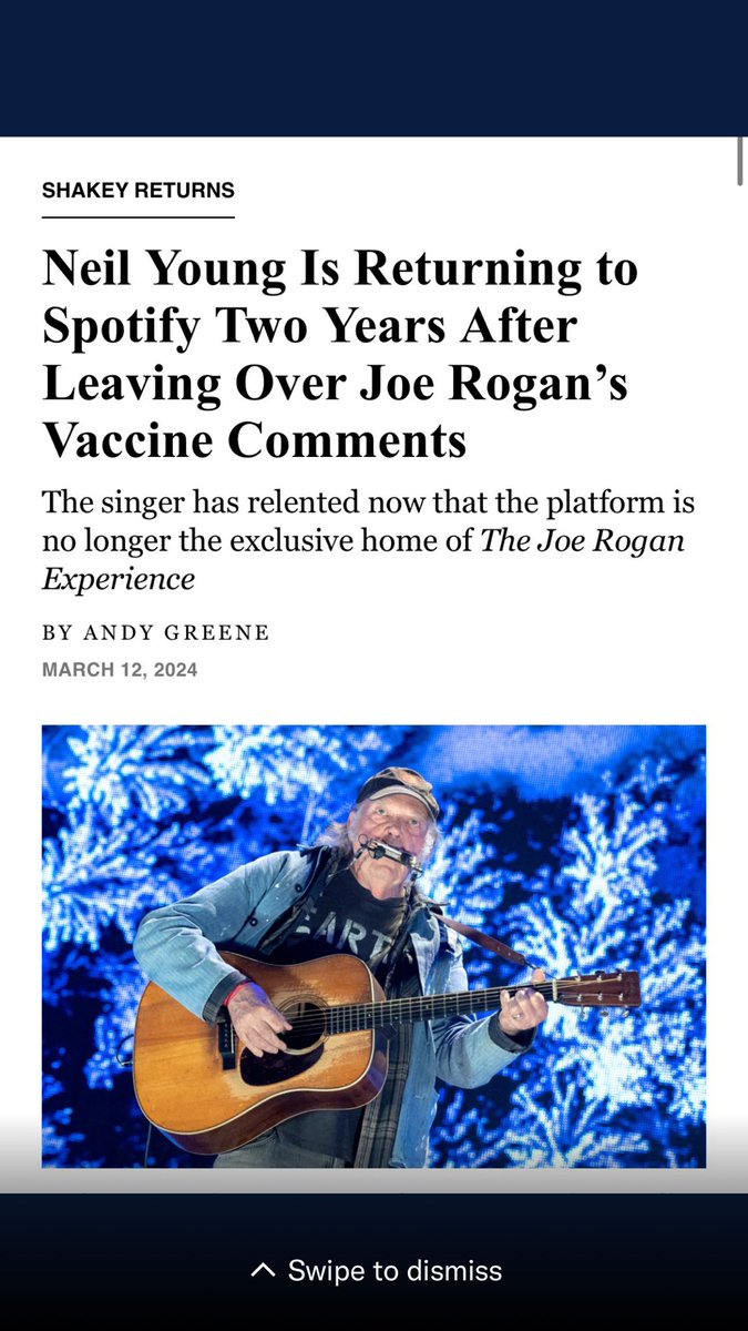 BGatesIsaPyscho's tweet image. How about Neil Young issues an Apology too?

The ‘anti-Vaxers’ weren’t just right they were extraordinarily didn’t ‘die suddenly’ right.

We all knew it from day 1.

Absolute 🤡