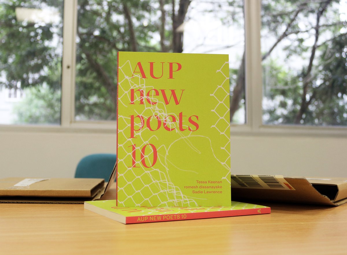 New advances in the office today! AUP New Poets 10 Featuring three new voices: Tessa Keenan, romesh dissanayake and Sadie Lawrence. Edited by Anne Kennedy. Available for pre-order now! In stores 9 May 📚 aucklanduniversitypress.co.nz/aup-new-poets-…