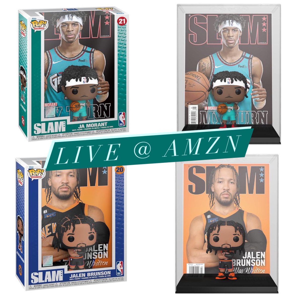 Stephen Curry Funko Pop POP Figure NBA Memphis Grizzlies Ja Morant