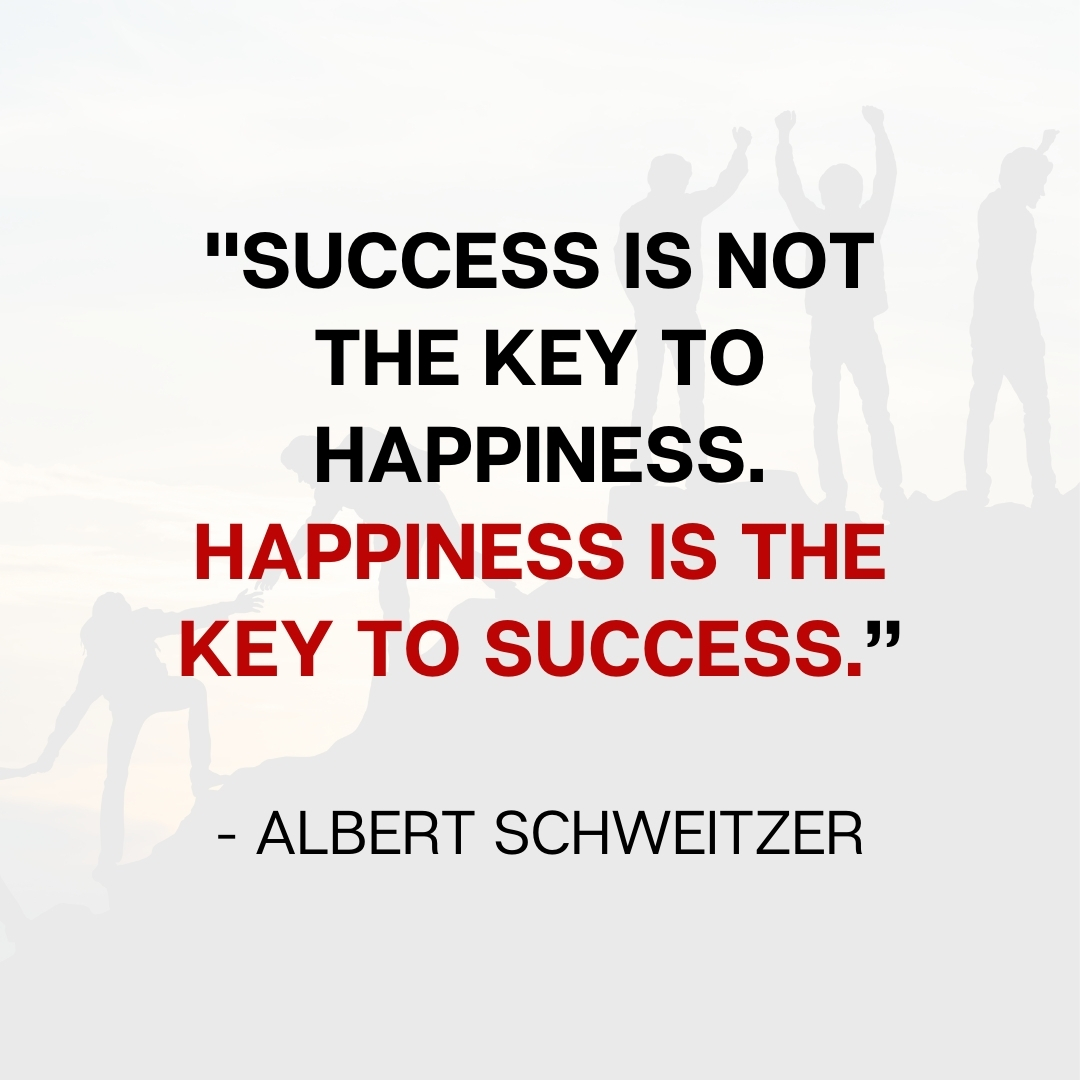 WinWithDebbieG's tweet photo. "Success is not the key to happiness. Happiness is the key to success. - Albert Schweitzer

If you love what you are doing, you will be successful! Administrative friends, what aspects of your job do you love? ❤️ Please share in the comments! https://t.co/eDUzD36QYh