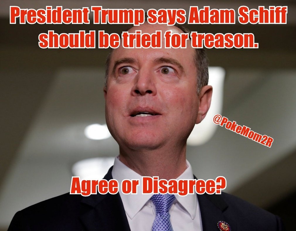 New transcripts show Adam Schiff knew there was NO Russia collusion, but lied about it anyway. Now he says Trump shouldn't be allowed intel briefings to be able to take over again as President. Why hasn't he been kicked out of Congress yet? How is he not in jail for treason?