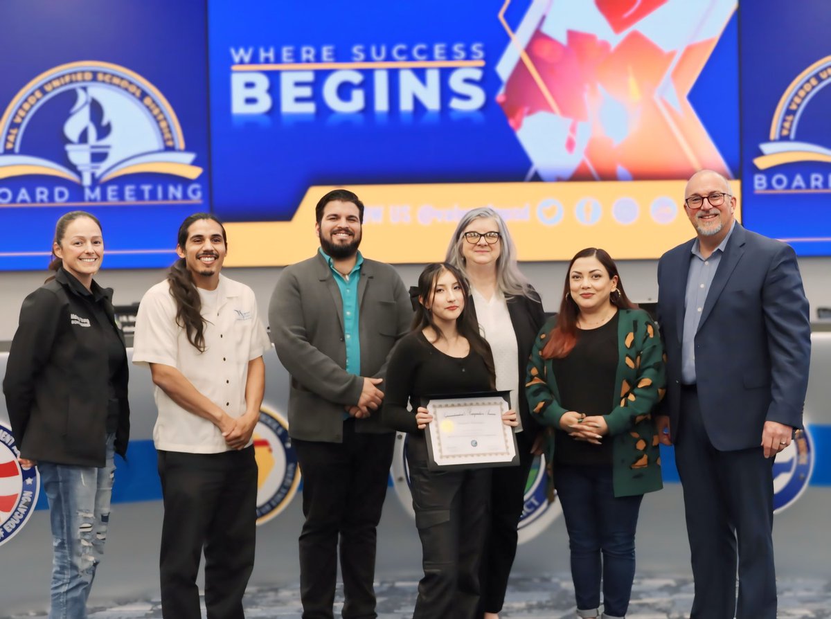 Tonight was a moment of pride as Nevaeh Marquez from Lakeside Middle School was acknowledged at the board meeting for her outstanding achievement in dance! 🌟 Securing 2nd place in the 7th-8th grade solo category at the RCOE Art Connects - Dance competition, she truly shines! 🏆