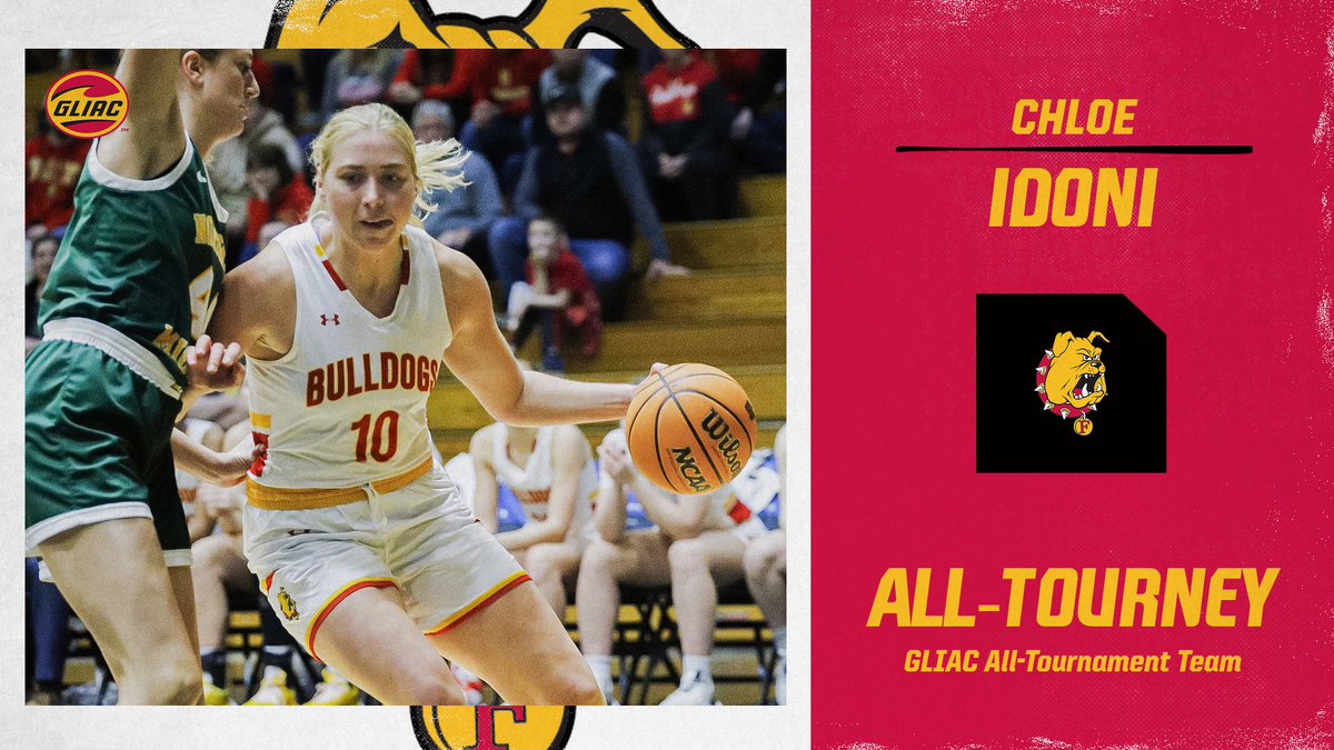 Congrats! FSU's Chloe Idoni was named to the GLIAC All-Tournament Team this past weekend! Go Dawgs! tinyurl.com/3fwupt3s @FerrisWBBall