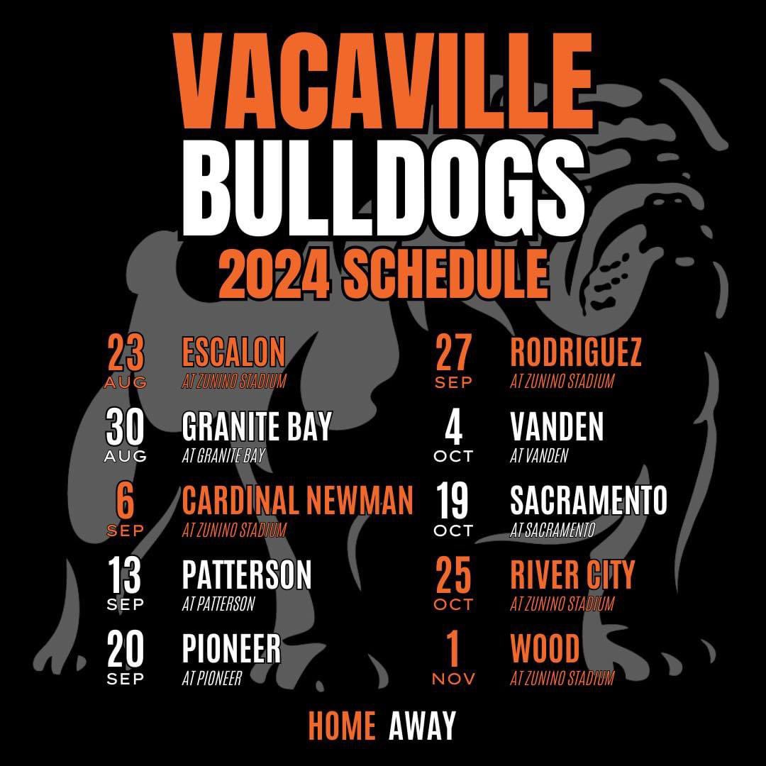 2024 Schedule #Commitment #Toughness #Brotherhood