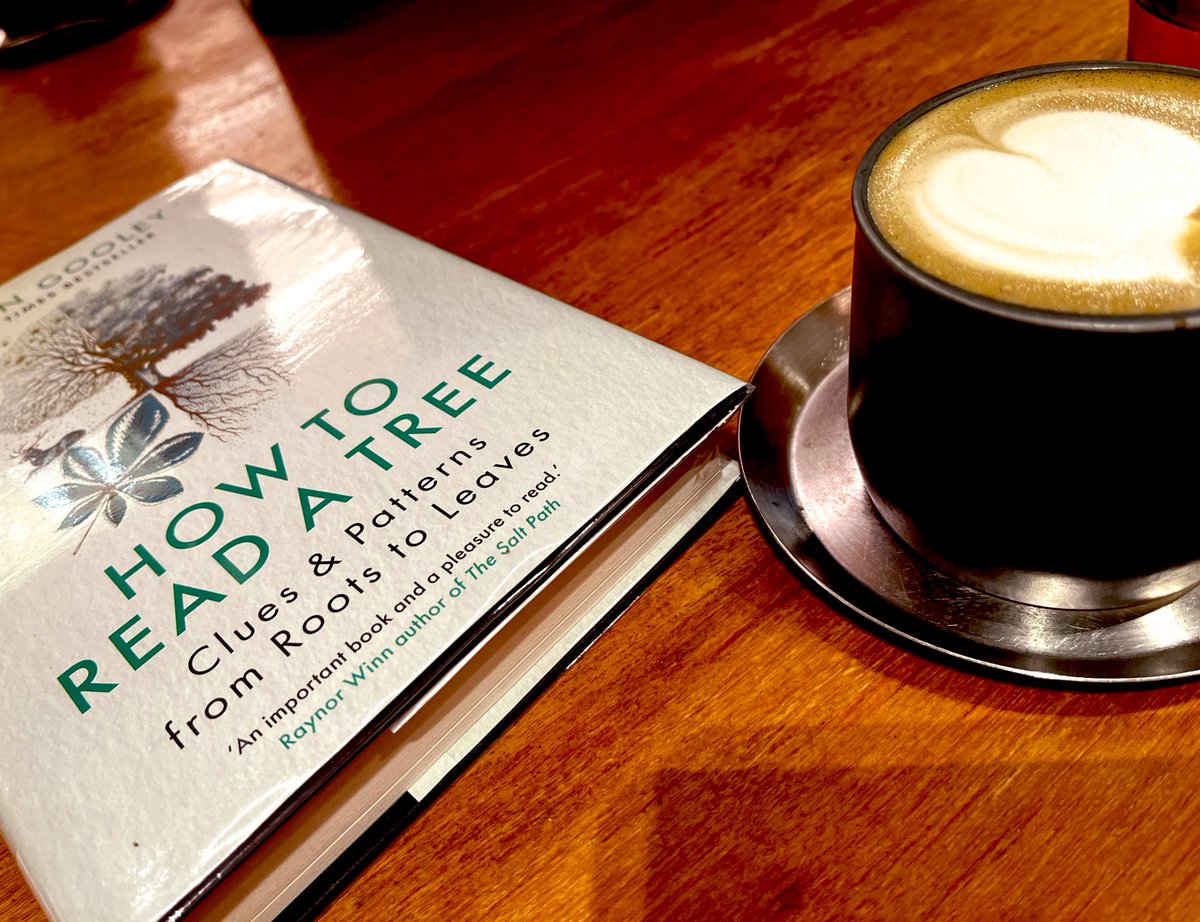 A book about trees roasted matcha lattes, please And a place to chill in the CBD #Melbourne