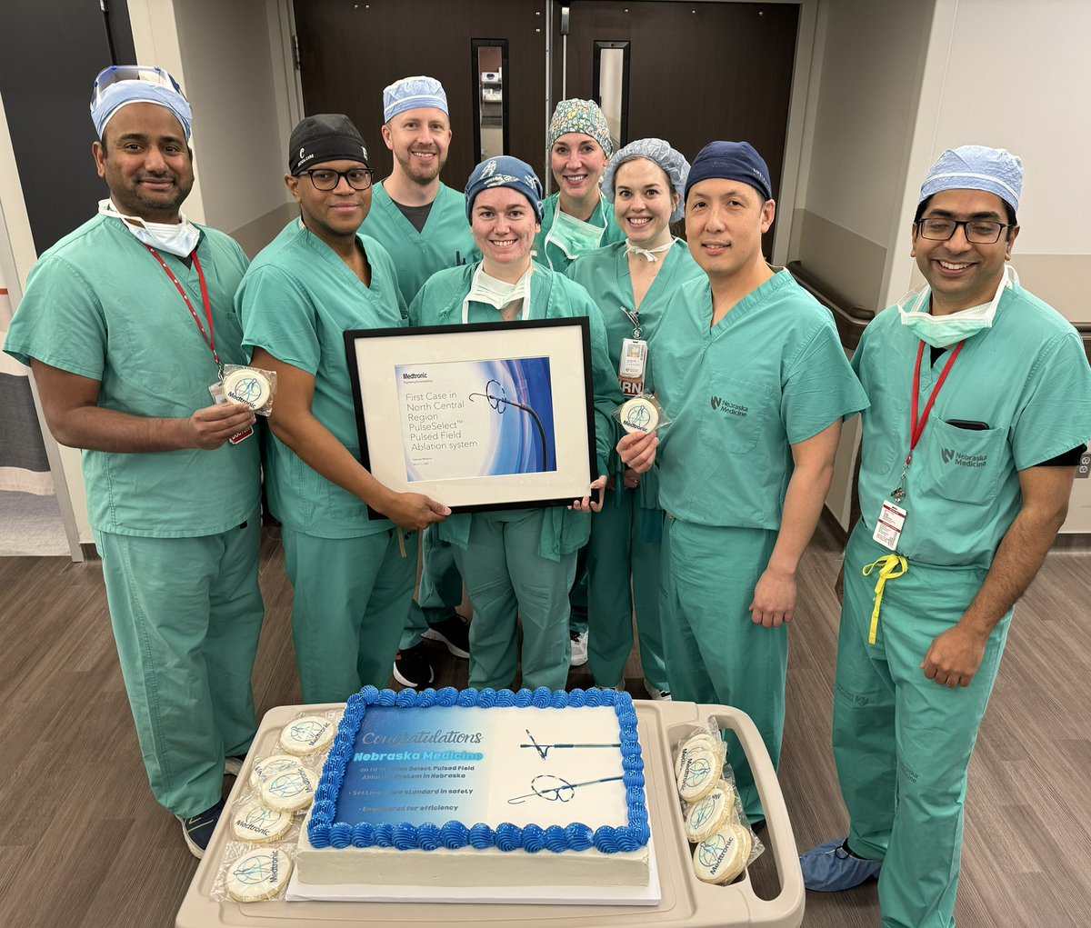 #PulsedFieldAblation @CvUnmc and @NebraskaMed. Proud to offer new treatment options for #AtrialFibrillation