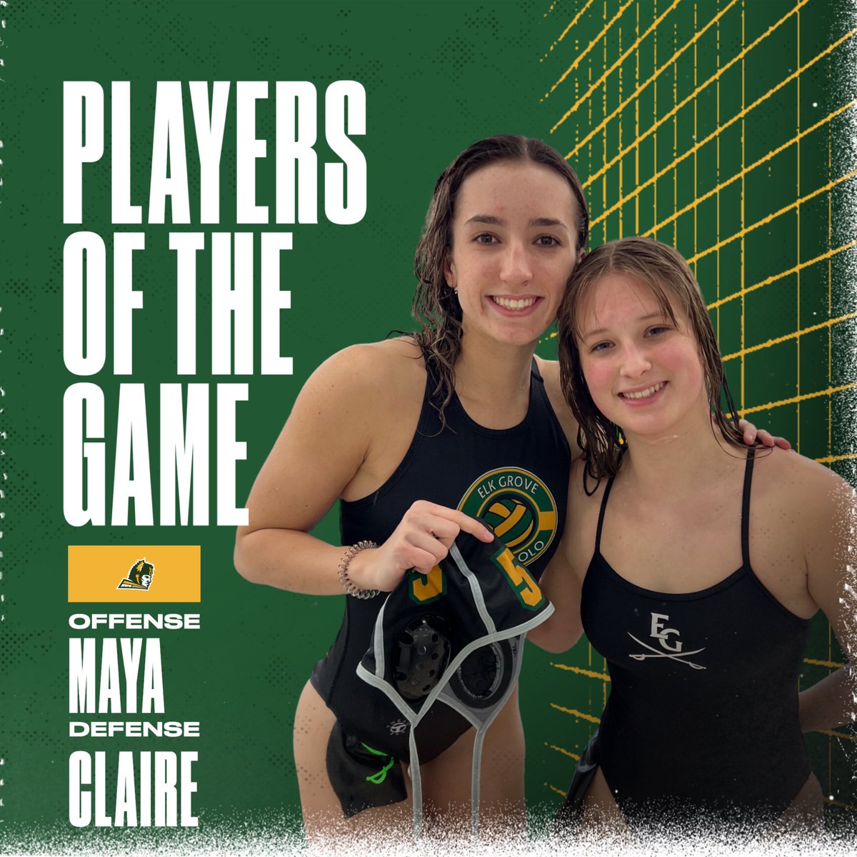 We had a lot of great moments in tonight’s game against Hoffman! 👏🏼 Our offensive player of the game is Maya who had 5 beautiful goals. 💛 Our defensive player of the game is Claire who started in the varsity goal and had some great saves. 💚