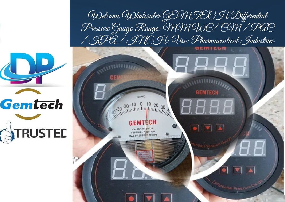 GEMTECH Differential Pressure Gauge Dealers Near By Virmani Hospital
dpengineersdelhi.net/gemtech-differ…
#dpengineers #dpengineerschandmohalla #Patparganj #virmanihospitalmayurvihar #virmani_hospital_mayur_vihar #patparganjindustrialarea #patparganjipextension #patparganjmadhuvihar #Nazeer