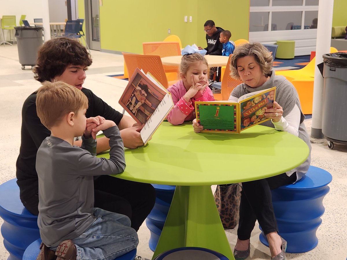 District-wide kindergarten I Like Me event was a great success with over 120 community &amp; high school volunteer readers. Thank you to the Rotary for donating a personalized book for each child &amp; organizing this event with lead kindergarten teacher Mrs. Conner. <a href="/MartinCoSchNC/">MartinCountySchoolsNC</a>