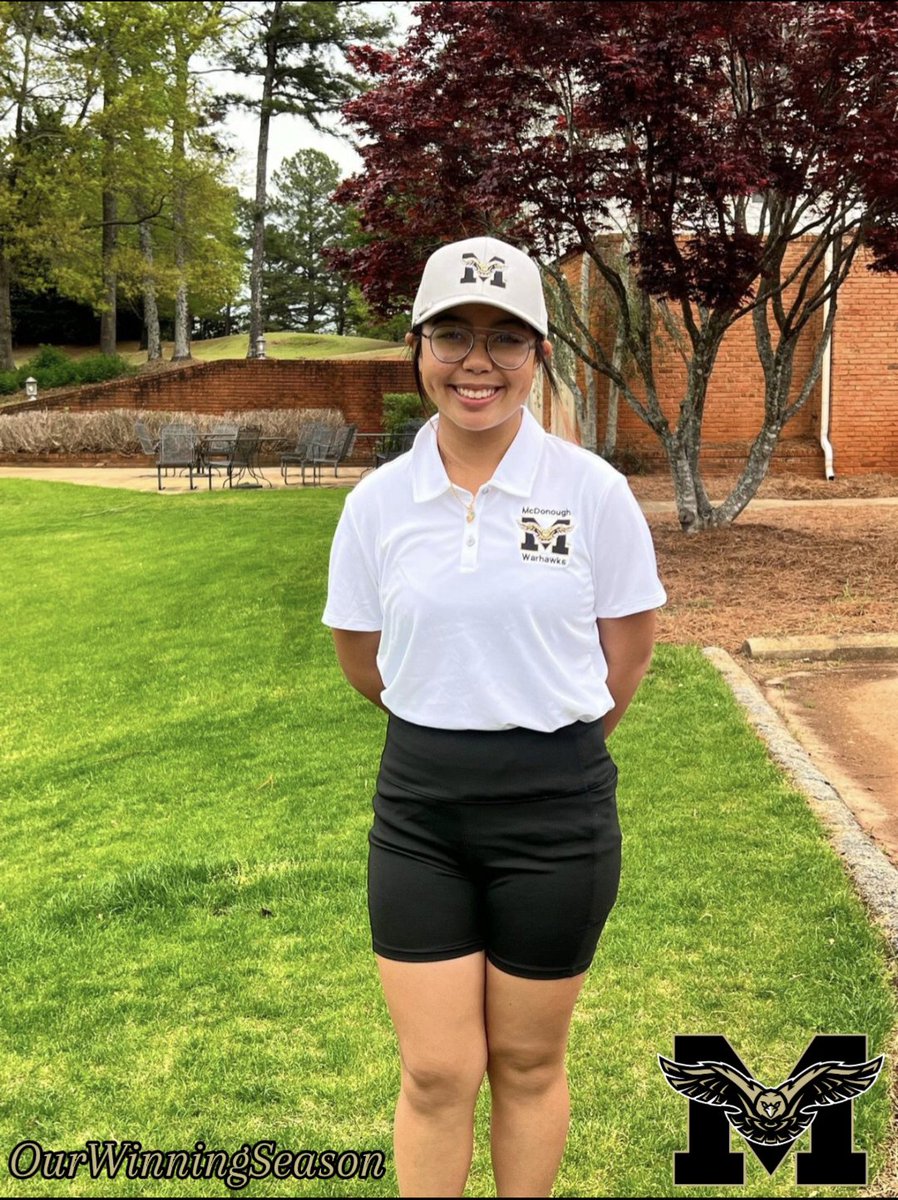 ⛳🦅Lady Warhawks Golfer Nathalie Phimsoutham, Class of 2025, defeated her opponents from Dutchtown &amp; Stockbridge in tonight's season opener with a 1 over par 37!

Nathalie is currently on a THREE YEAR UNDEFEATED regular season streak!

#OurWinningSeason
#WarhawkPRIDE🦅