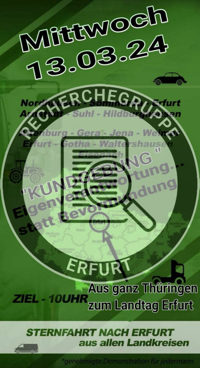 RechercheG_EF's tweet photo. Selbstverständlich mobilisiert auch "Freies Thüringen", mit eigenem Sharepic und Ansprache von Frank Haußner.
#EF1303
⬇️ https://t.co/pd1yFDBqhR