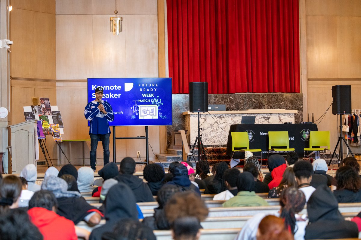 Thank you to OnTECH Charter High School for inviting Daniel Walcott to be the keynote speaker for today's school assembly on careers and leadership.