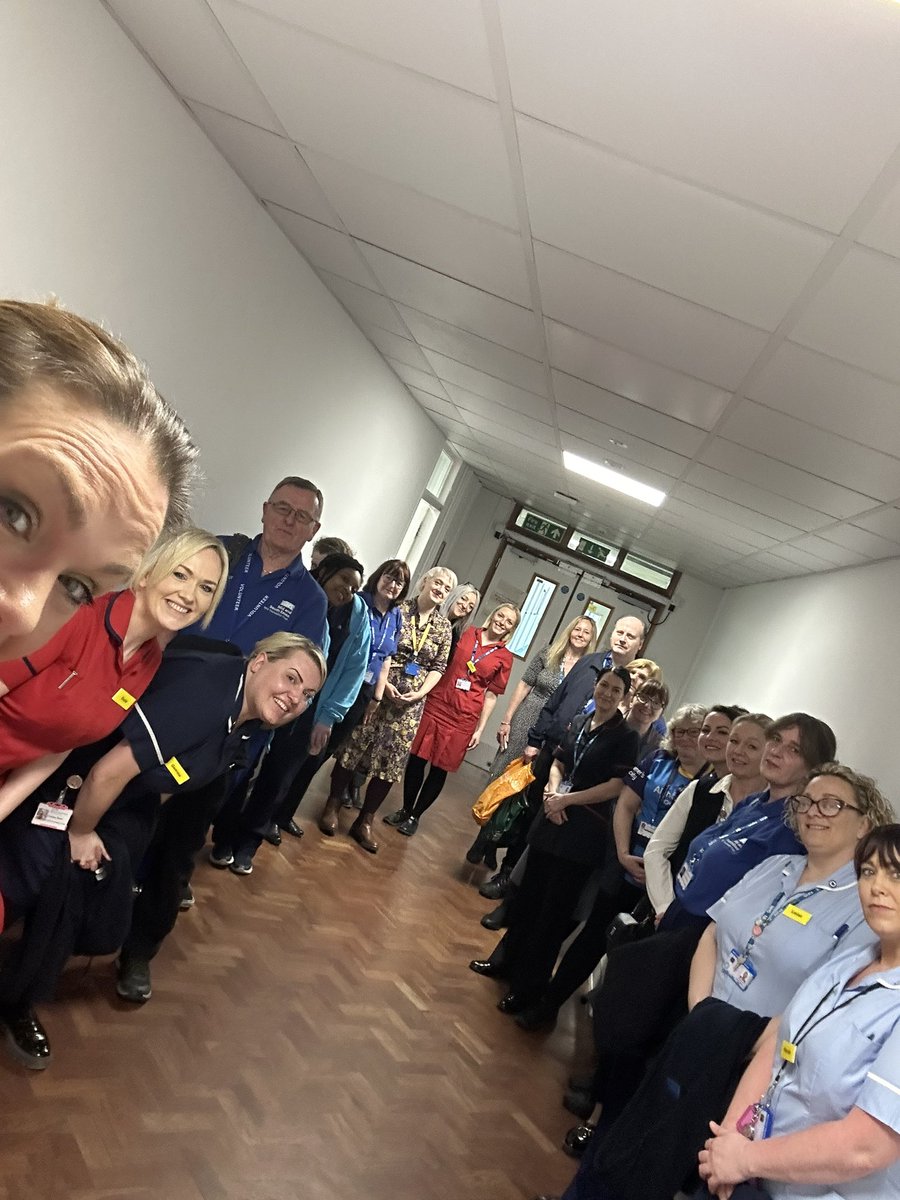 Nutrition and hydration week at MSEFT … meet the team going out to serve afternoon tea to our patients at Broomfield hospital #hydration #NutritionAndHydrationWeek