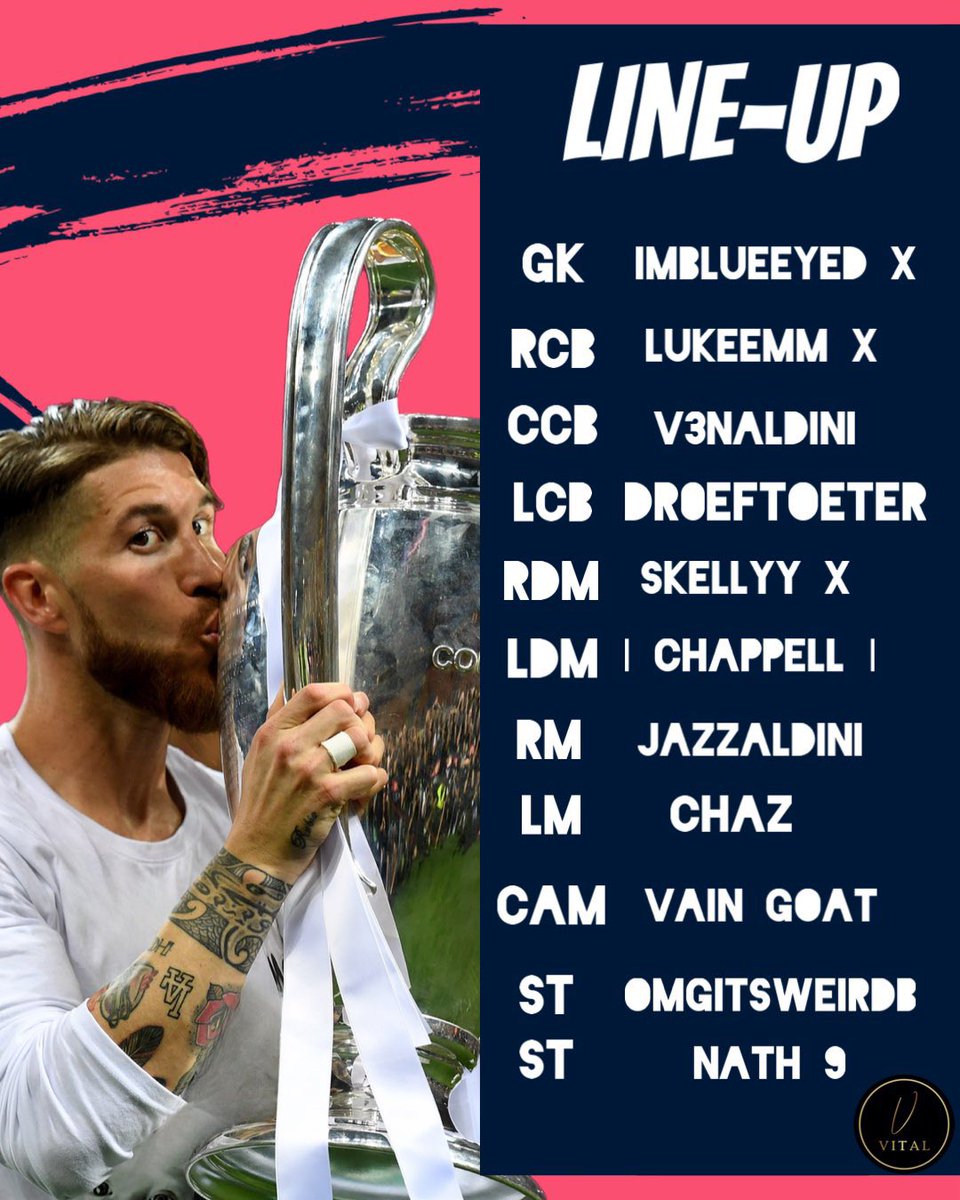 Vital (@fc_vital) on Twitter photo Forgot to upload earlier this is how we lined up for the penultimate night of the season. <a href="/OfficialVPG/">Virtual Pro Gaming</a> Forgot to upload earlier this is how we lined up for the penultimate night of the season. <a href="/OfficialVPG/">Virtual Pro Gaming</a>