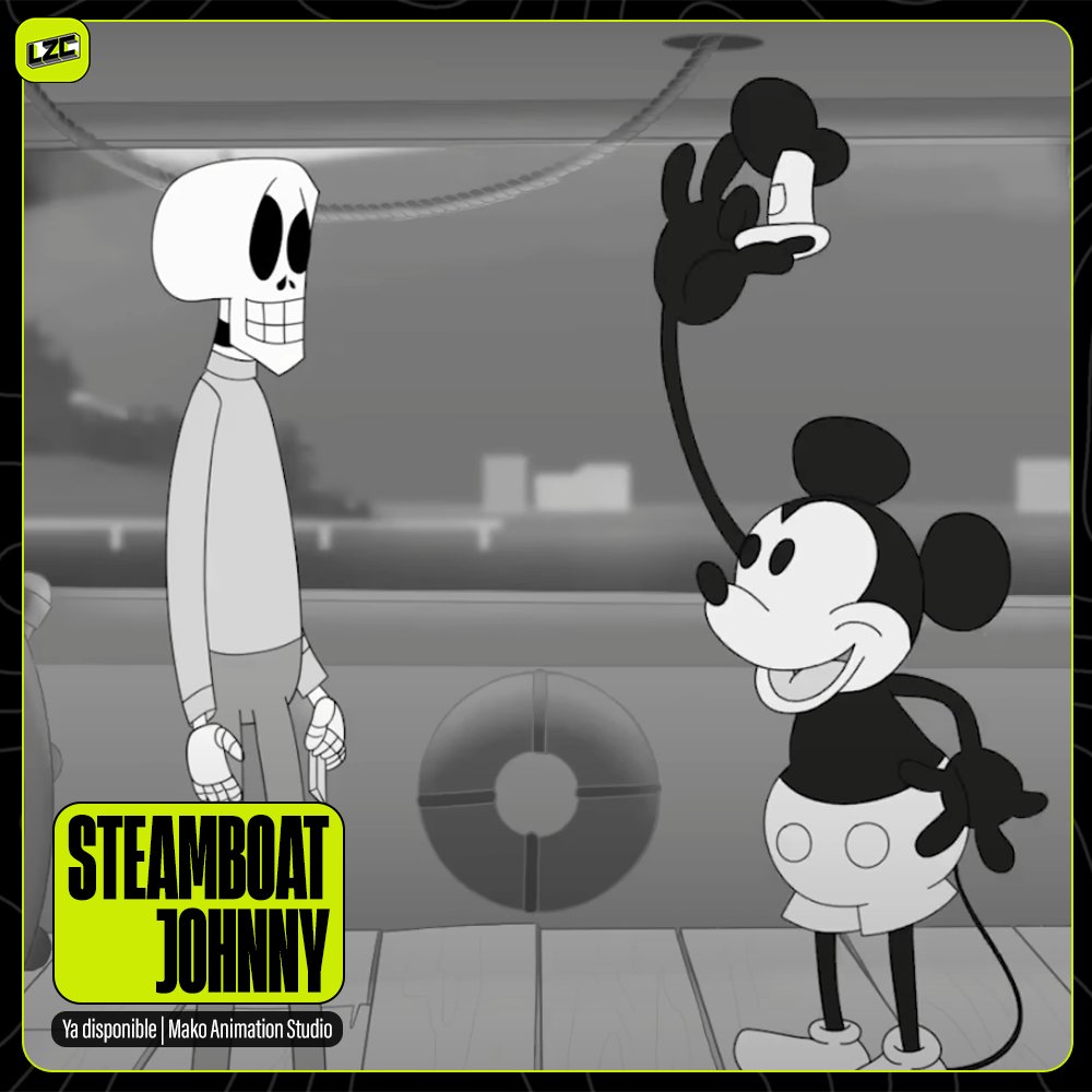 Chucho Calderón (@lzcoficial) on Twitter photo ▶️ | John Death, la simpática muerte creada por <a href="/MakoAnimation/">Mako Animation Studio</a>, está de regreso. Y ahora viene acompañado de un conocido y simpático roedor que perdió sus derechos de autor a inicios del año. ¿Qué pasará con ambos?
¡Chequen el video en su canal de YouTube! ▶️ | John Death, la simpática muerte creada por <a href="/MakoAnimation/">Mako Animation Studio</a>, está de regreso. Y ahora viene acompañado de un conocido y simpático roedor que perdió sus derechos de autor a inicios del año. ¿Qué pasará con ambos?
¡Chequen el video en su canal de YouTube!