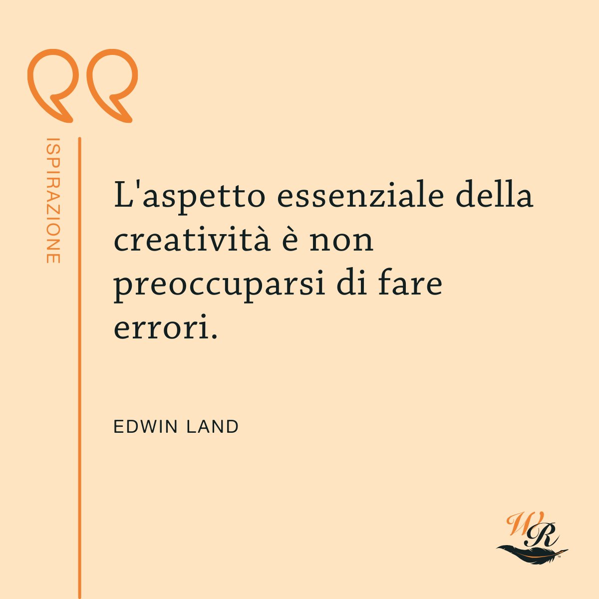 Non commettere errori può rivelarsi un grosso sbaglio?

Quando cancelliamo qualcosa dal foglio, apriamo nuovi spazi alla fantasia e lasciamo righe vuote da riempire con idee inedite e straordinarie.  

Sentitevi liberi di sbagliare.  

#scrivilo 
#citazioni