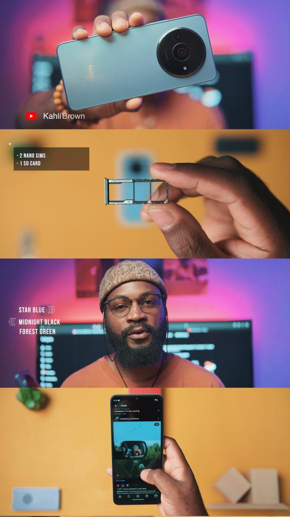 Screen grabs from my upcoming review of the Redmi A3 75% done...