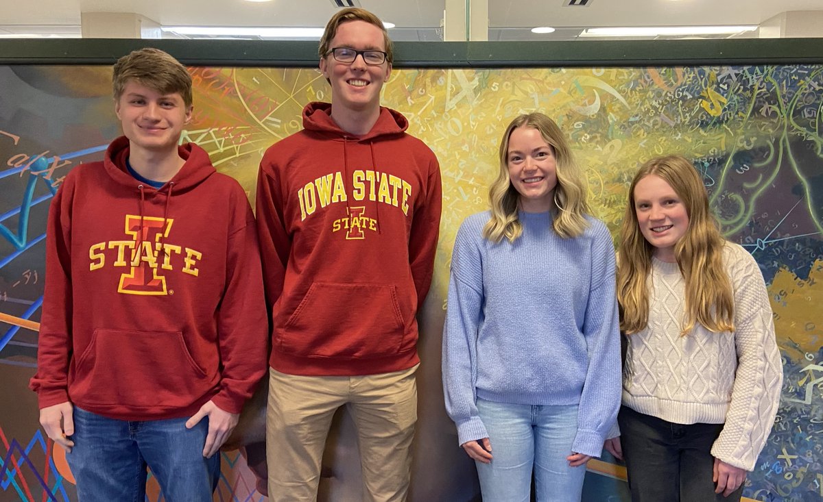 ISU Department of Statistics tweet media