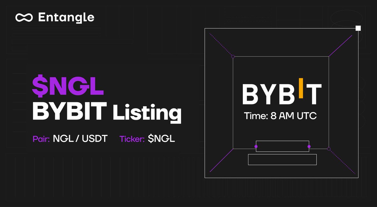 DemiGod_of_Web3's tweet image. Tomorrow being March 13th by 08:00am UTC @ENTANGLEFI native token $NGL will go live on CEXs like

@Bybit_Official
@kucoincom
@MEXC_Official
@gate_io

Let's  dive into somethings and things
🧵
#EntangleMainNet
#RoadToMainnet