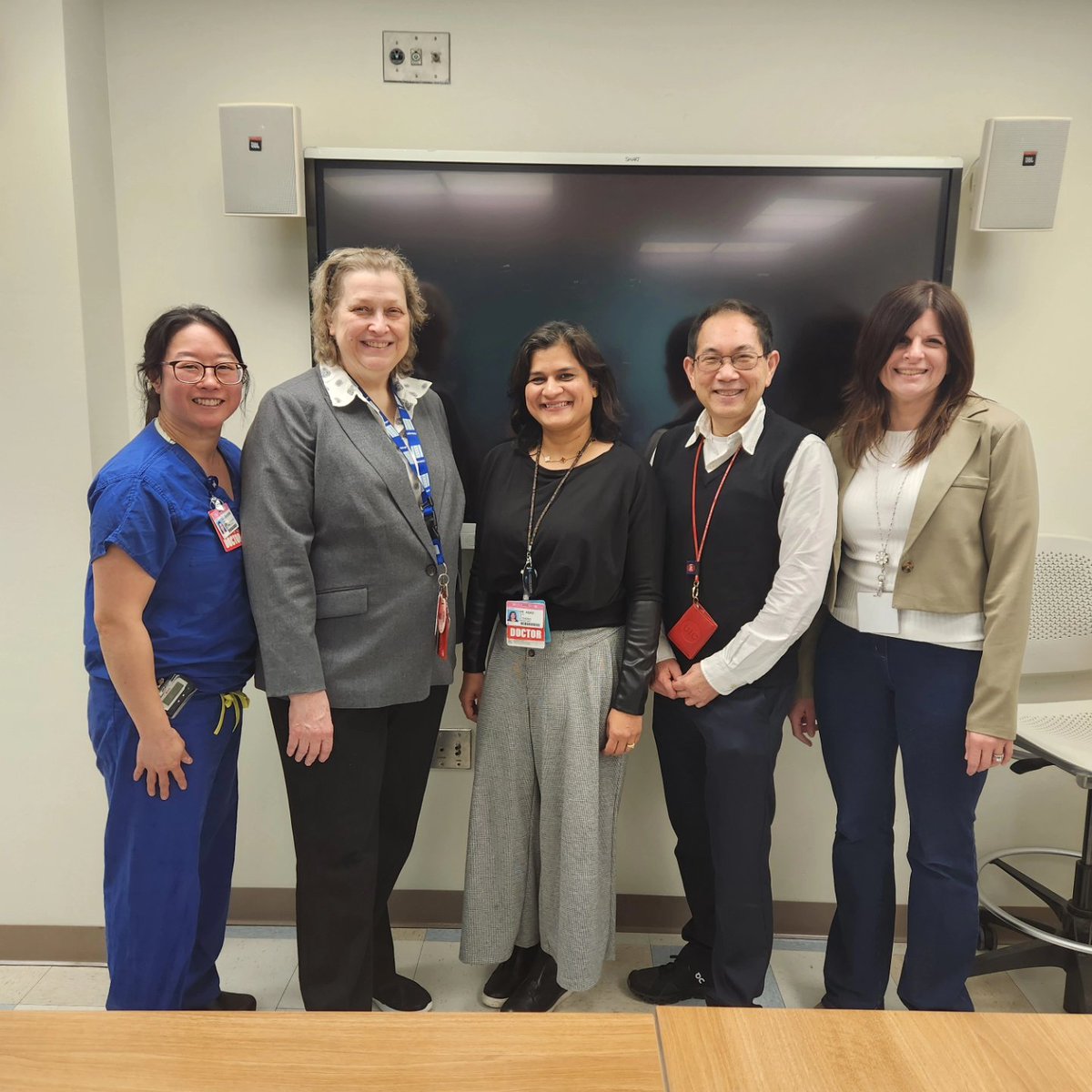 We had a welcome breakfast for our new faculty member Ansul Asad. We love any excuse to get together, eat, and smile for the photo ops!!