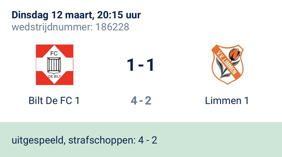 FC De Bilt tweet media
