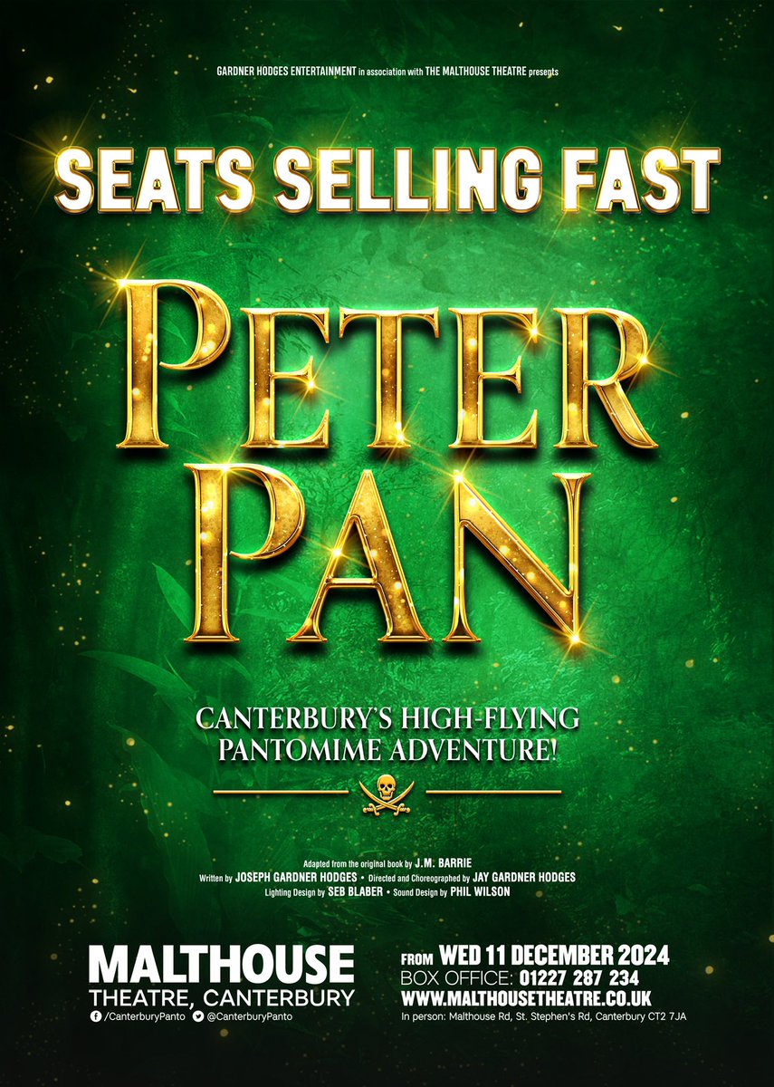 Our Peter Pan breakdown is now live on <a href="/SpotlightUK/">Spotlight</a> 

Who will be joining our dazzling <a href="/CanterburyPanto/">Canterbury Panto</a> cast this year?!