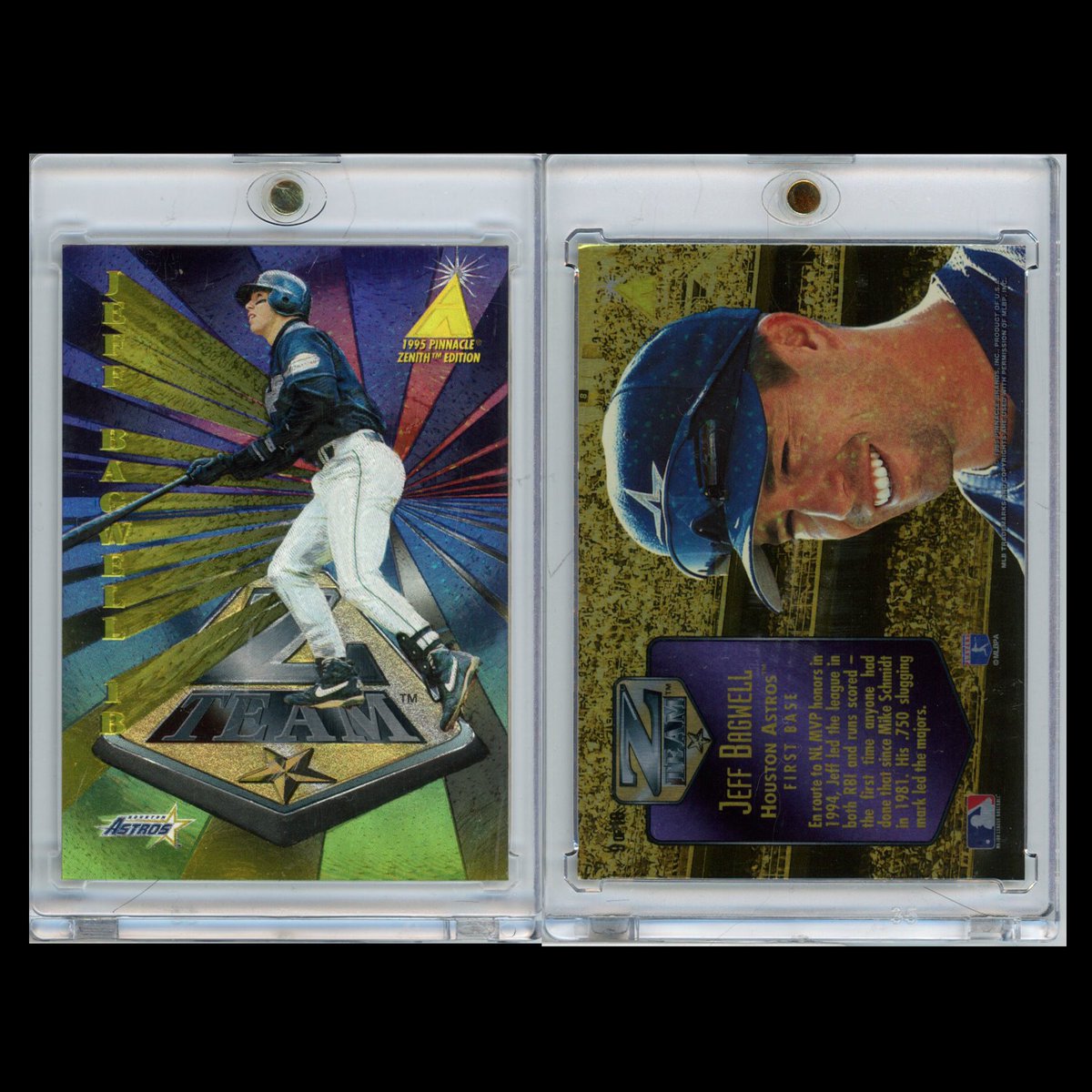 90sinserts's tweet photo. In 1995 Pinnacle made Zenith, and the Z-team inserts were π#90sinserts #thehobby @5toolshow https://t.co/94RNVUlPVU