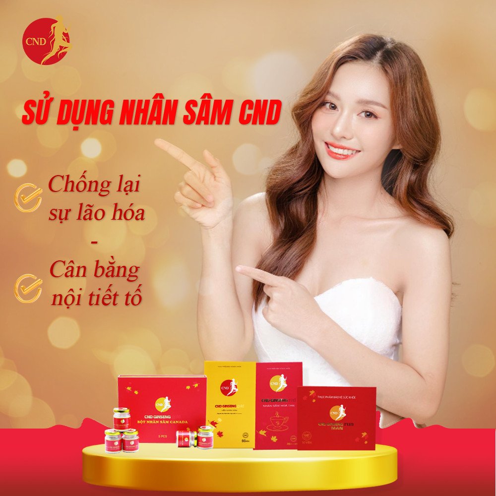 Nhân Sâm CND GINSENG với các thành phần dinh dưỡng tạo nên công dụng tuyệt vời chăm sóc vẻ đẹp làn da cho phụ nữ. Nhân CND giữ mãi nét xuân cho nhan sắc,chống lại sự lão hóa, cân bằng nội tiết tố, kéo dài tuổi thanh xuân, mang lại sự tự tin, khỏe khoắn💓