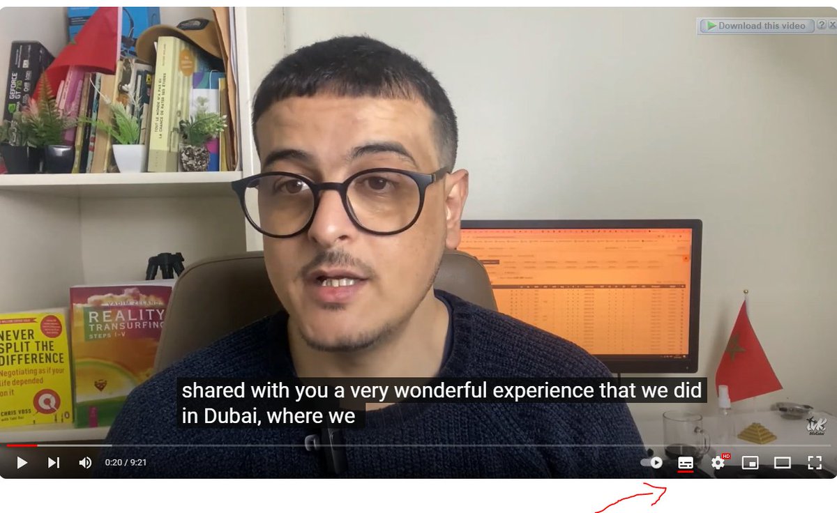 Since 2020 I have been explaining All about domain names in Arabic, most of My English friends wanted to understand what I was explaining but all was in Arabic 

 The good news is that finally, YouTube applied auto-translations to my videos so anyone can go now and learn