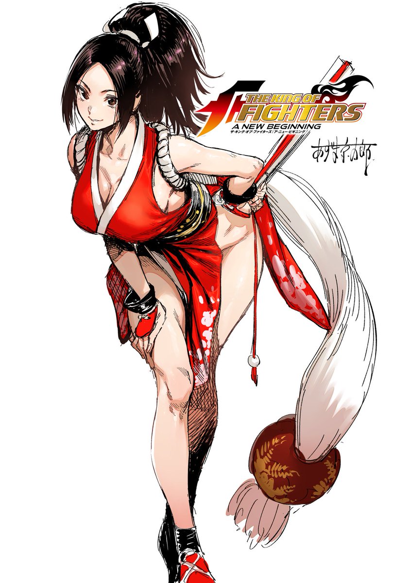 Mai Shiranui - The King of Fighters: A New Beginning: Illustration by Azuma Kyoutarou.

#MaiShiranui #FatalFury #KOFXIV #GarouDensetsu #SNK #KOF