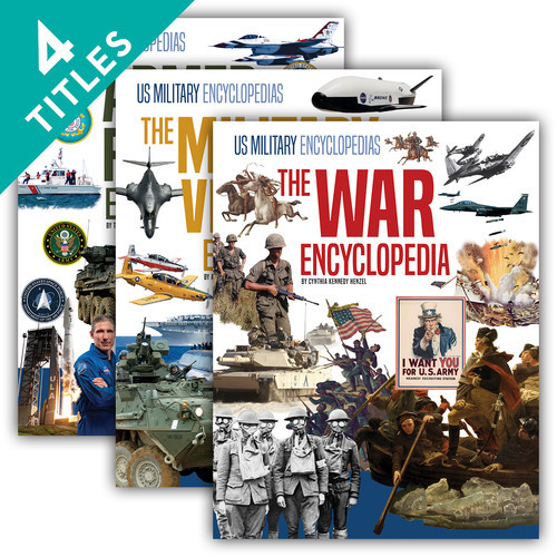 In the US Military Encyclopedias, readers learn about the six #USMilitary branches and their special operations forces. Readers discover major wars the United States has taken part in and learn about #weapons and #vehicles used to defend the country. abdobooks.com/shop/show/17716