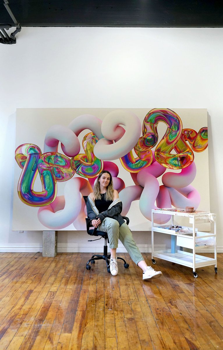 𝙂𝙖𝙯𝙚 𝙋𝙖𝙞𝙣𝙩𝙞𝙣𝙜𝙨 opens March 16th at Olga Korper in Toronto— I’ve been working on some huge things. If you’re in the city, please come say hi!

Opening 2-5pm March 16th
Olga Korper Gallery 
17 Morrow Ave, Toronto