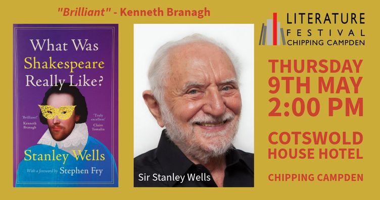 Including ten tickets reserved for @CampdenEnglish students, the event WHAT WAS SHAKESPEARE REALLY LIKE? with @stanley_wells & @Paul_Edmondson has now sold out! Order the book ahead from @BorzoiBookshop campdenmayfestivals.co.uk/literature/buy… for 10% discount.
