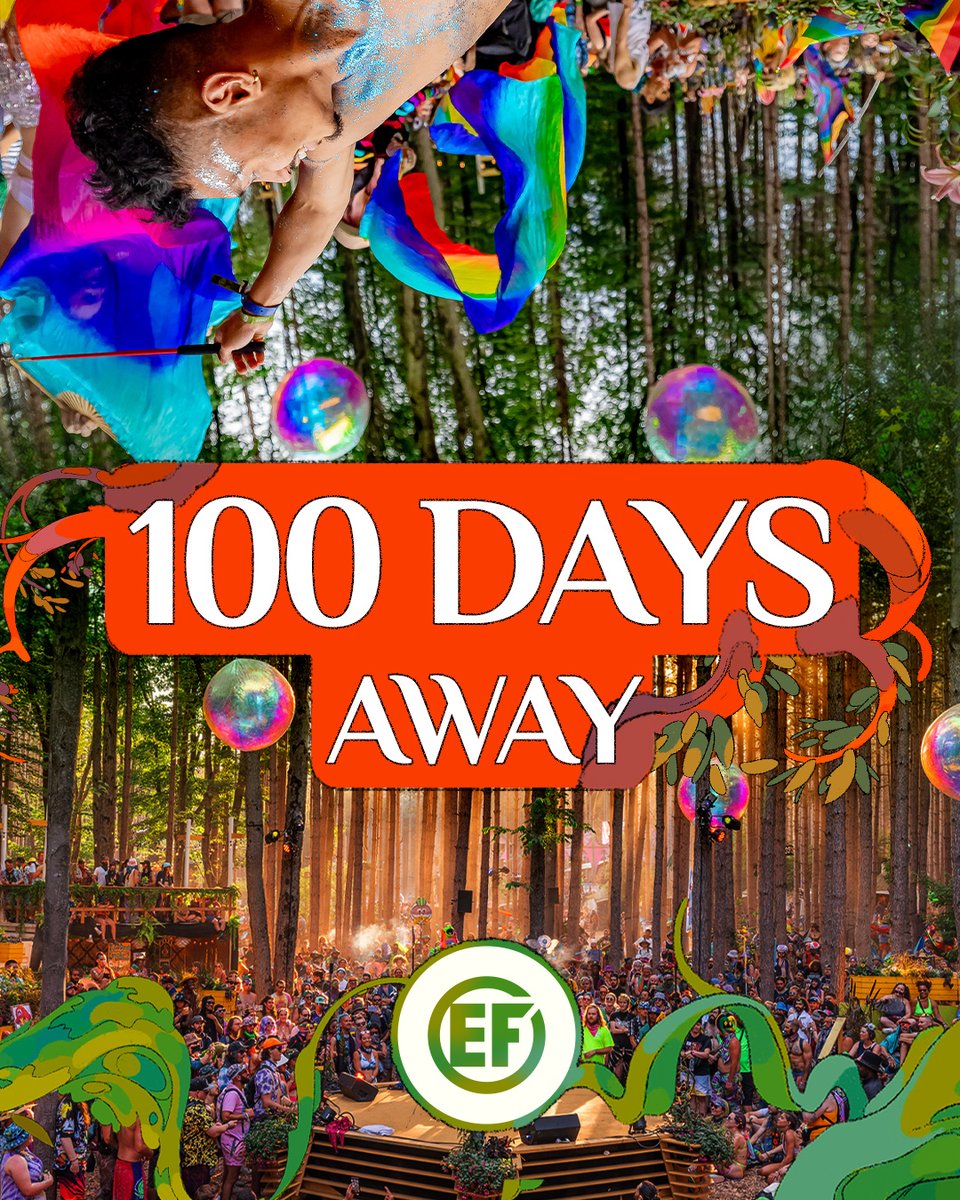Electric_Forest's tweet photo. Only 100 days until the gates home open once again. https://t.co/uoDNXvfGBh