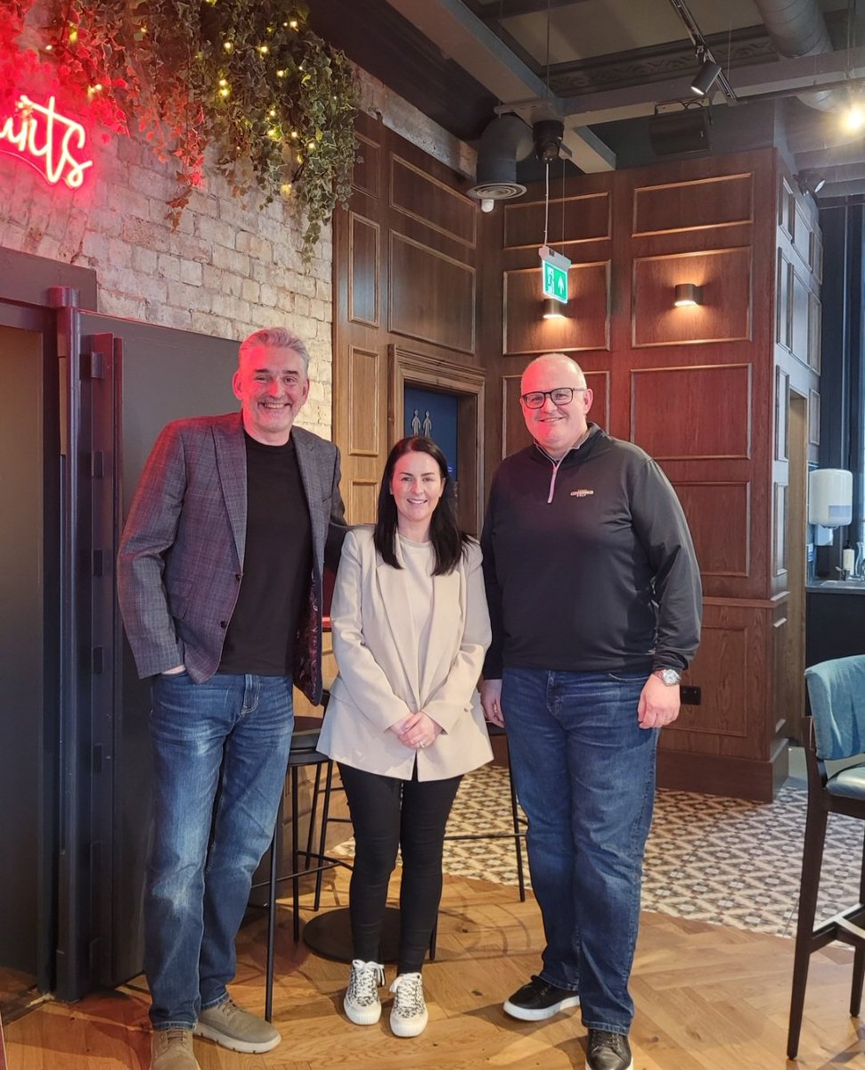Dr Peter Bolan (@peterbolan) on Twitter photo Great catch up with Stephen Meldrum and Sinead McNicholl today, discussing the new luxury 5-star Dunluce Lodge in #Portrush and all things #golftourism #hospitality and #innovation. Looking forward to some great #collaboration <a href="/meldrums/">Stephen Meldrum</a> <a href="/sineadmcnicholl/">Sinead McNicholl</a> Great catch up with Stephen Meldrum and Sinead McNicholl today, discussing the new luxury 5-star Dunluce Lodge in #Portrush and all things #golftourism #hospitality and #innovation. Looking forward to some great #collaboration <a href="/meldrums/">Stephen Meldrum</a> <a href="/sineadmcnicholl/">Sinead McNicholl</a>