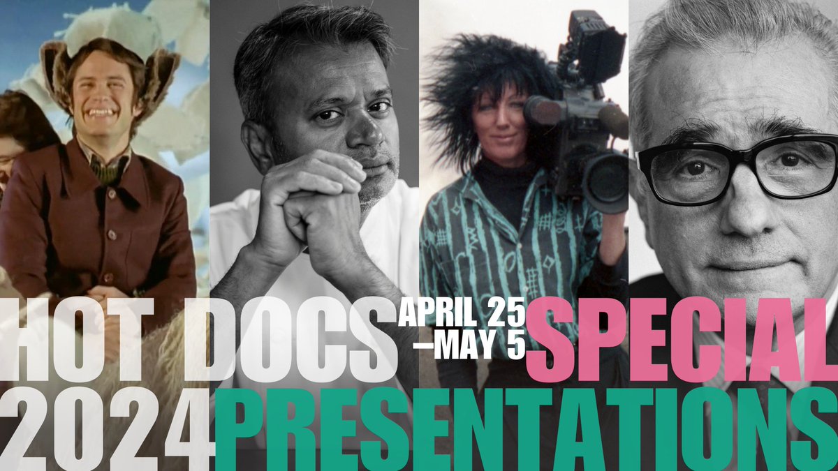 Just Announced🎉 This year's Special Presentations program at #HotDocs24 will bring to you enthralling stories of visionary filmmakers and intriguing subjects! Find out about all the 14 hottest titles from the Special Presentations program now: hotdocs.ca/festivals/hot-…