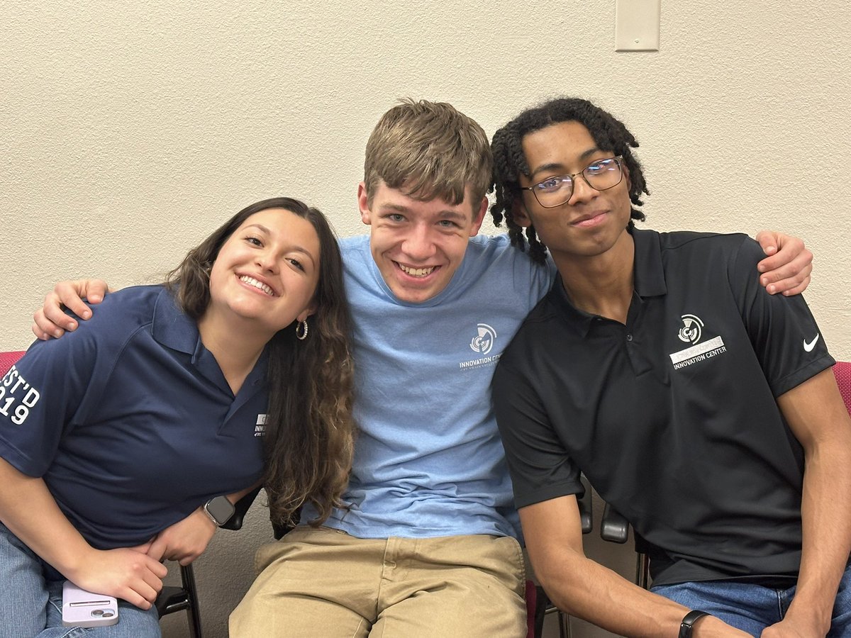 Love these humans…my three Cyber Tech Team seniors. Last senior citizen presentation!  What a difference you all have made in all of our lives (especially me)!!!