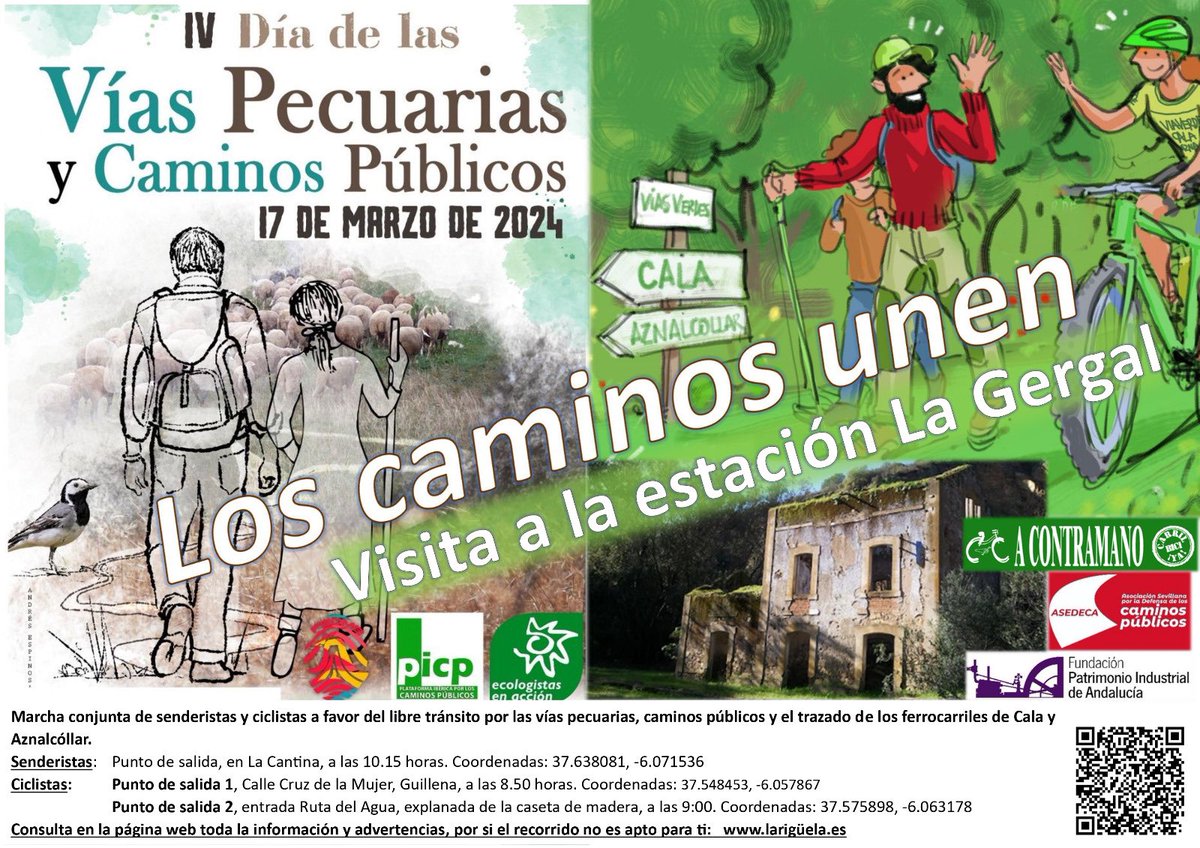 ipairene's tweet photo. #viasverdes #viasverdesandalucia #viaverdecala #viaverdeaznalcóllar https://t.co/FQPJ7HtTRj