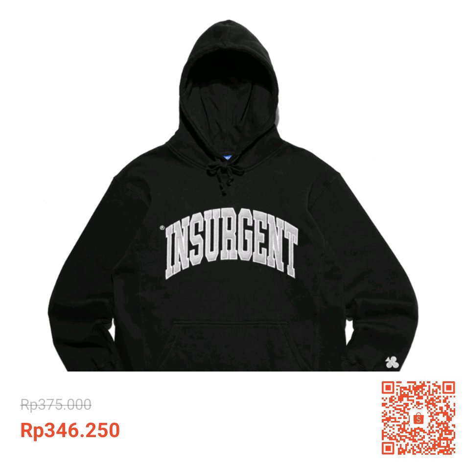 Temukan dan dapatkan Insurgent Club - Heavyweight Hoodie College 330 Gsm hanya Rp346.250 di Shopee sekarang juga! shope.ee/7pVgVhFDth?sha… #ShopeeID
