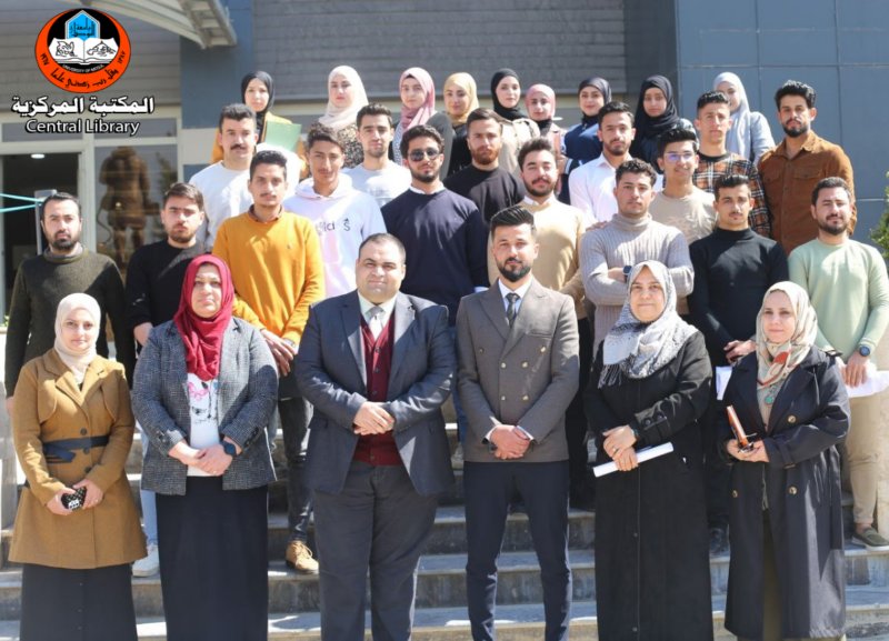 Receiving Medical Physics Department uomosul.edu.iq/en/libcentral/… @UniversityofMos @cl_uom @4sayf #library #libraries #mosul #Iraq #Awareness #KNOWLEDGE #Humanity #services