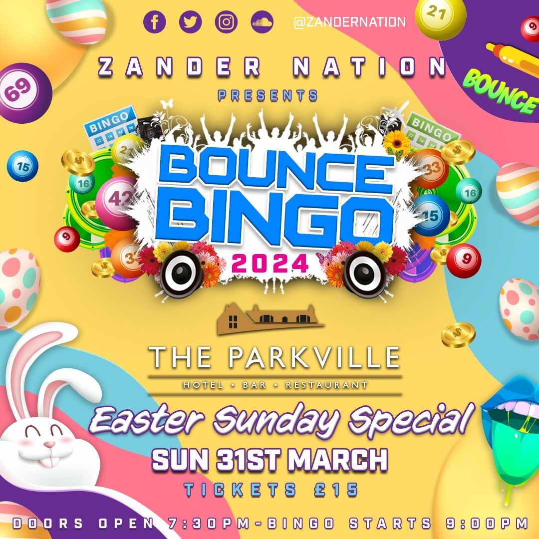 𝗛𝗲𝗮𝗱𝗶𝗻𝗴 𝗙𝗼𝗿 𝗦𝗲𝗹𝗹𝗼𝘂𝘁 🔥🙌 LESS THAN 20% TICKETS LEFT EASTER SUNDAY 𝙀𝙖𝙨𝙩𝙚𝙧 𝙎𝙪𝙣𝙙𝙖𝙮 🐣 The Parkville Hotel Sunday 31st March 🎬 𝘽𝙀 𝙌𝙐𝙄𝘾𝙆 𝙑𝙀𝙍𝙔 𝙇𝙄𝙈𝙄𝙏𝙀𝘿 ⬇️ buytickets.at/bouncebingo/10… 🎫