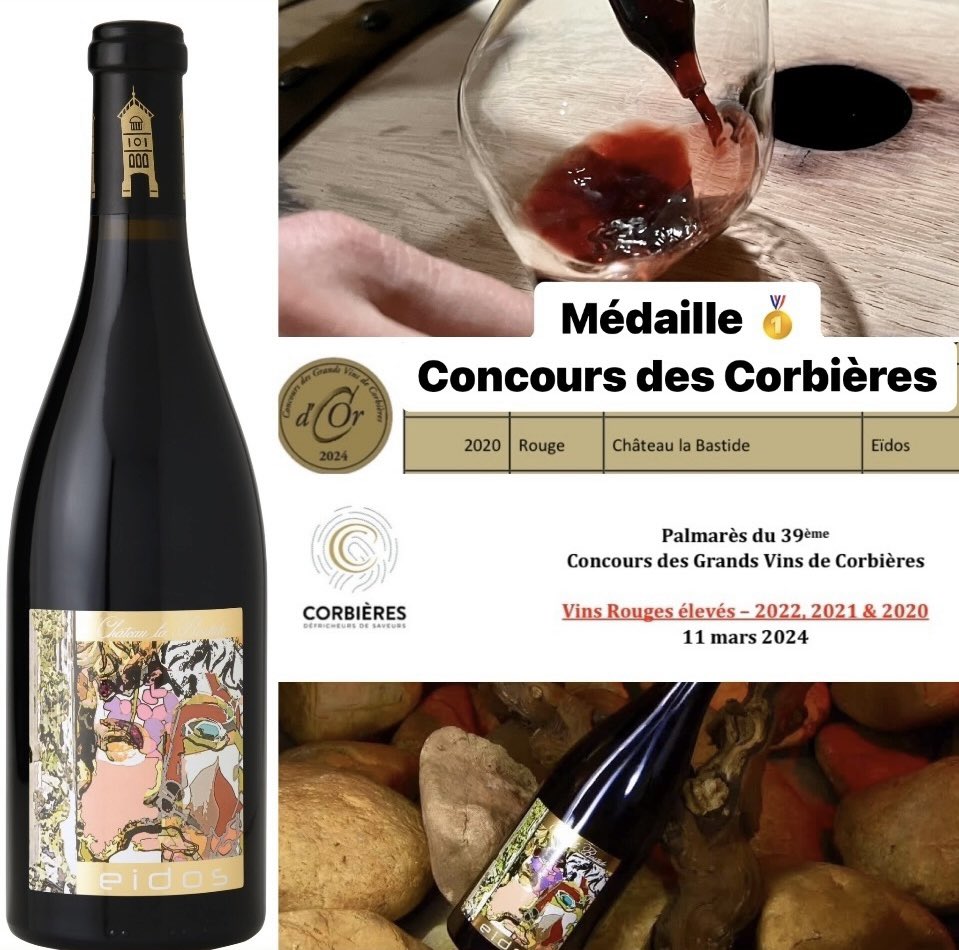 Chateau la Bastide, Crus Corbieres tweet media